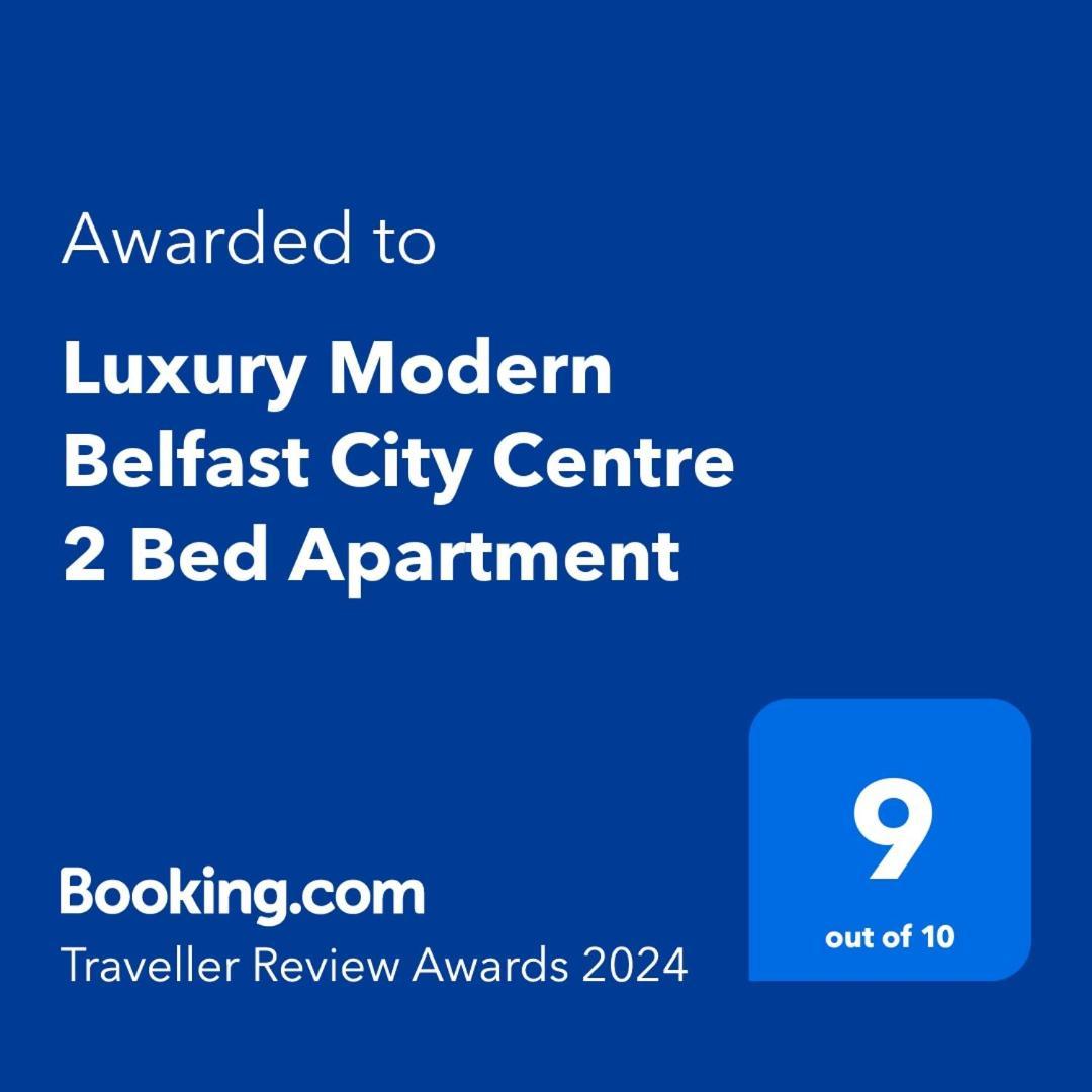 Aqua Dreams - Serviced Luxury Modern Belfast City Centre 2 Bed Apartment מראה חיצוני תמונה